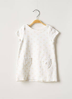 Rochie midi bej PETIT BATEAU fată