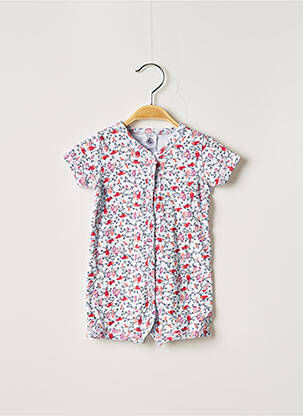 Salopetă scurtă albastru PETIT BATEAU fată