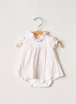 Salopetă pentru bebeluși roz PETIT BATEAU fată