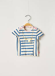 Tricou croială cambrată mâneci scurte albastru BILLIEBLUSH fille