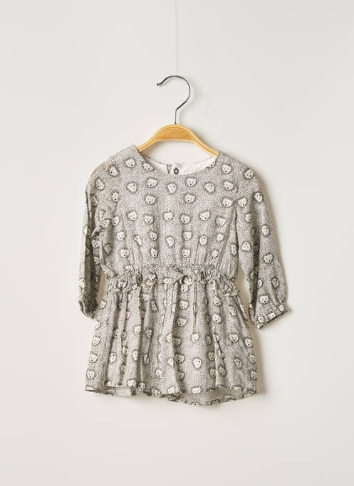 Rochie midi gri IKKS fată