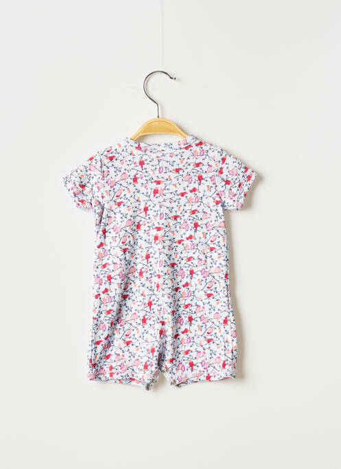 Salopetă scurtă albastru PETIT BATEAU fată