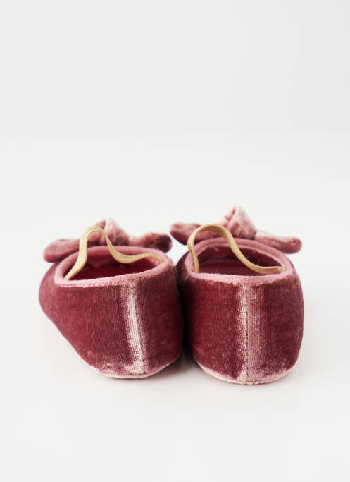 Papuci/Pantofi de casă roz ZARA fată