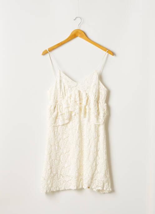 Rochie scurtă bej MANGO femeie