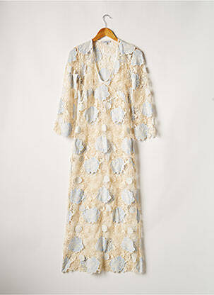 Rochie de plajă bej VALERIE KHALFON femeie