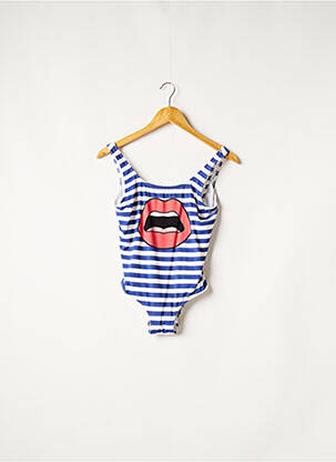 Costum de baie dintr-o singură piesă albastru PRINCESSE TAM-TAM femeie