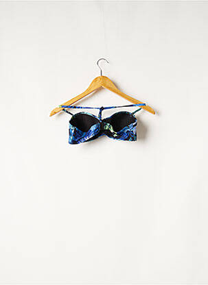 Sutien de costum de baie elasticitate top sutien modelat albastru PRINCESSE TAM-TAM femeie
