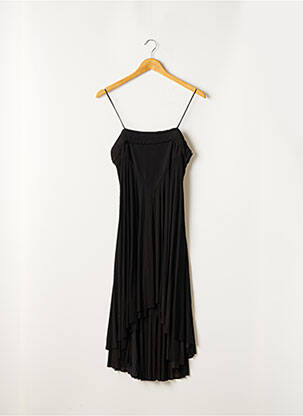 Rochie lungă negru BARBARA BUI femeie