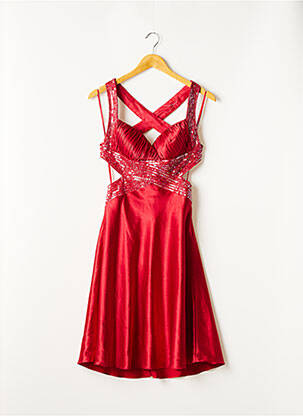 Rochie midi roșu DAVE&JOHNNY femeie