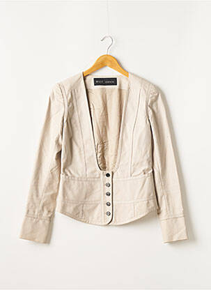 Jachete elegante închidere cu nasturi pe față gri BARBARA BUI femeie
