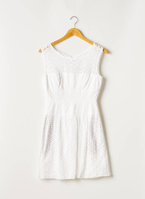 Rochie scurtă alb BCBGMAXAZRIA femeie