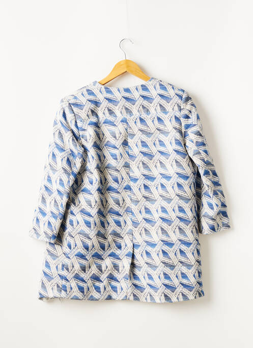 Palton scurt albastru OPPULENCE femeie