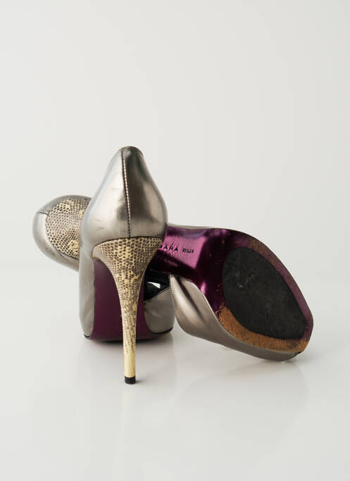 Pantofi cu toc gri BARBARA BUI femeie