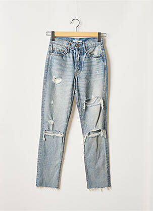 Blugi cu croială slim albastru GRLFRND femeie