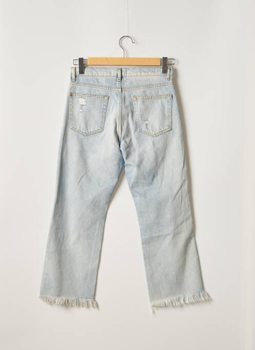 Blugi cu croială dreaptă albastru MANGO femeie