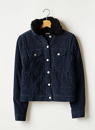 Jachete casual buzunare albastru THE CORDS & CO femeie