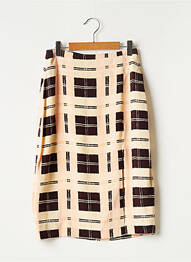 Fustă midi talie cu cleme roz BY MALENE BIRGER femeie