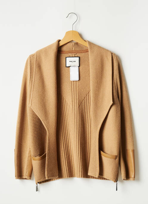 Vestă cu mâneci lungi maro MAX & MOI femeie