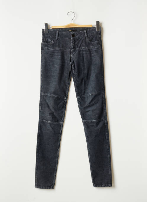 Pantalon slim talie joasă talie joasă gri MAJE femme