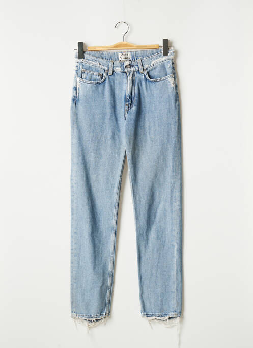 Blugi cu croială slim albastru ACNE STUDIOS femeie