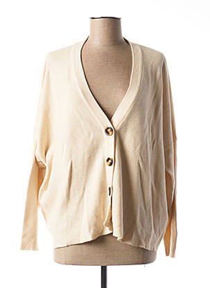 Vestă cu mâneci lungi bej LA FEE MARABOUTEE femeie