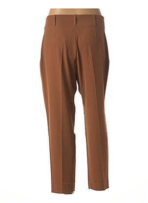Pantalon 7/8 talie înaltă talie înaltă maro LA FEE MARABOUTEE femeie