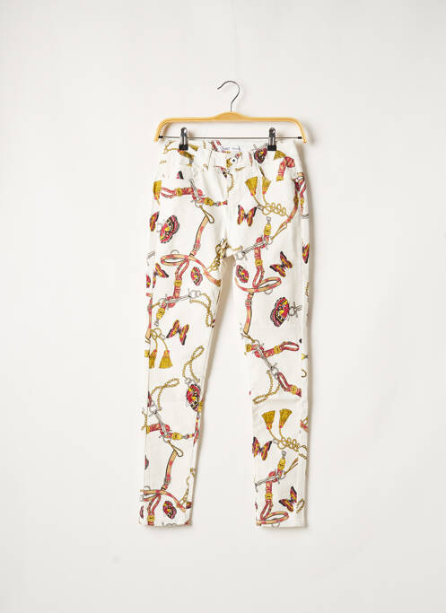 Pantalon 7/8 alb TOXIK3 femeie