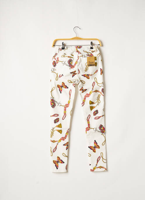 Pantalon 7/8 alb TOXIK3 femeie