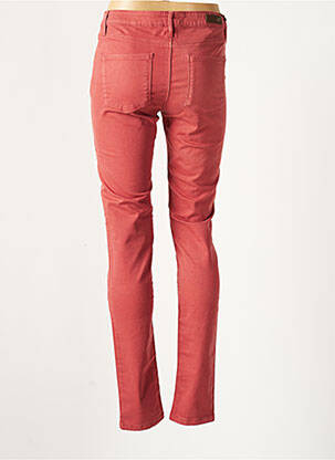 Pantalon slim talie joasă talie joasă roșu DENIM STUDIO femeie
