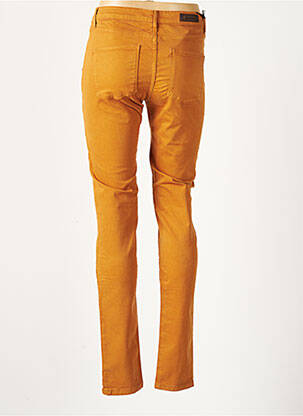 Pantalon slim talie joasă talie joasă galben DENIM STUDIO femeie