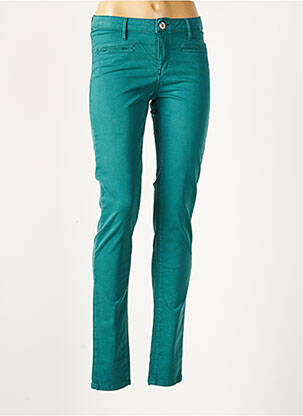 Pantalon slim talie joasă talie joasă albastru DENIM STUDIO femeie