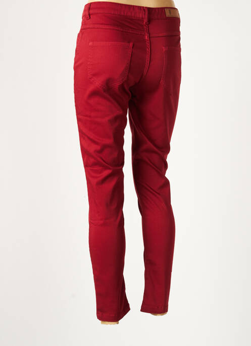 Pantalon slim roșu DIPLODOCUS femeie