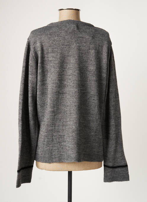 Vestă cu mâneci lungi gri JEAN DELFIN femeie