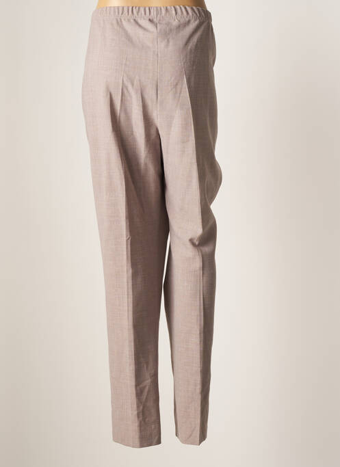 Pantalon drept bej FRANCE RIVOIRE femeie