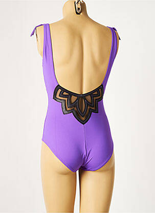 Costum de baie dintr-o singură piesă violet SIMONE PERELE femeie