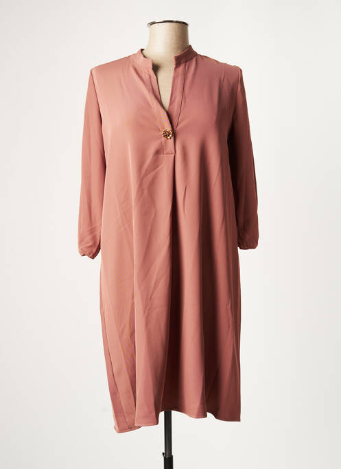 Rochie midi violet LA FEE MARABOUTEE femeie