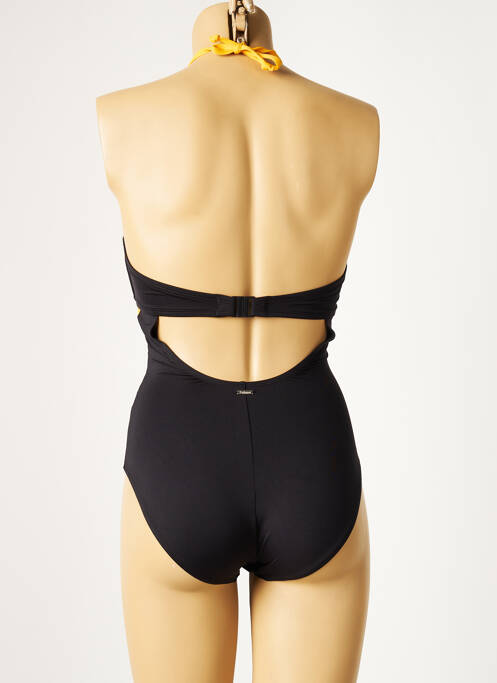 Costum de baie dintr-o singură piesă galben VARIANCE femeie