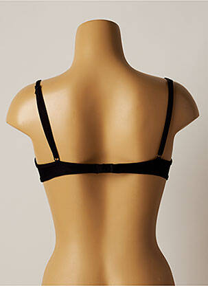 Sutien de costum de baie elasticitate top sutien modelat negru CHERRY BEACH femeie