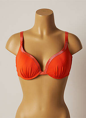 Sutien de costum de baie elasticitate top sutien modelat portocalie SIMONE PERELE femeie