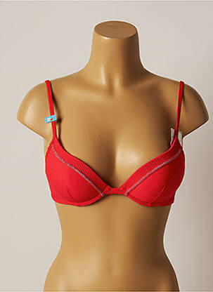 Sutien de costum de baie roșu CHERRY BEACH femeie