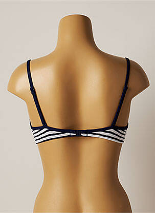 Sutien de costum de baie elasticitate top sutien push-up albastru CHERRY BEACH femeie