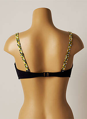 Sutien de costum de baie elasticitate top sutien modelat negru BELCOR femeie