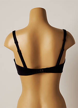 Sutien de costum de baie elasticitate top sutien modelat negru BELCOR femeie