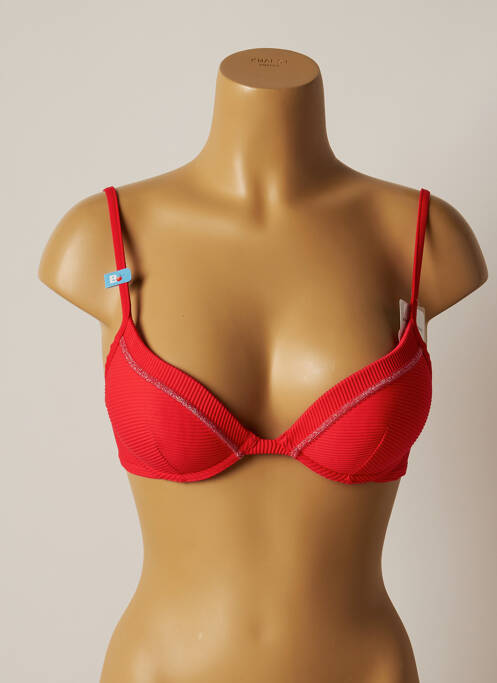 Sutien de costum de baie roșu CHERRY BEACH femeie