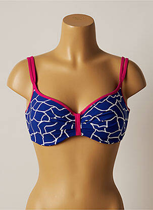 Sutien de costum de baie albastru BELCOR femeie