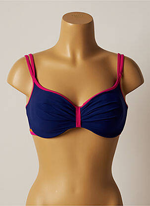 Sutien de costum de baie elasticitate top sutien modelat roz BELCOR femeie