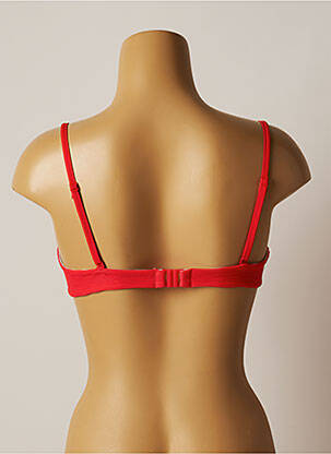 Sutien de costum de baie elasticitate top sutien modelat roșu CHERRY BEACH femeie
