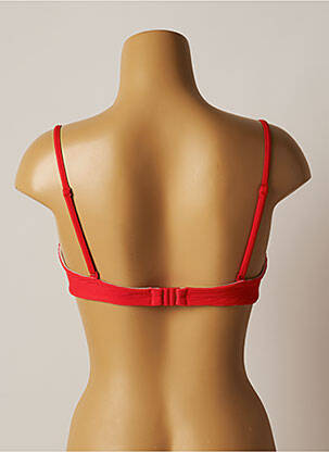 Sutien de costum de baie elasticitate top sutien modelat roșu CHERRY BEACH femeie