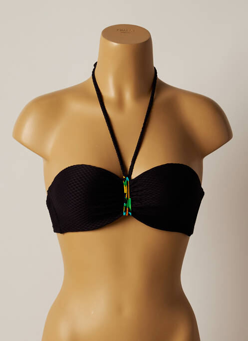Sutien de costum de baie negru VARIANCE femeie