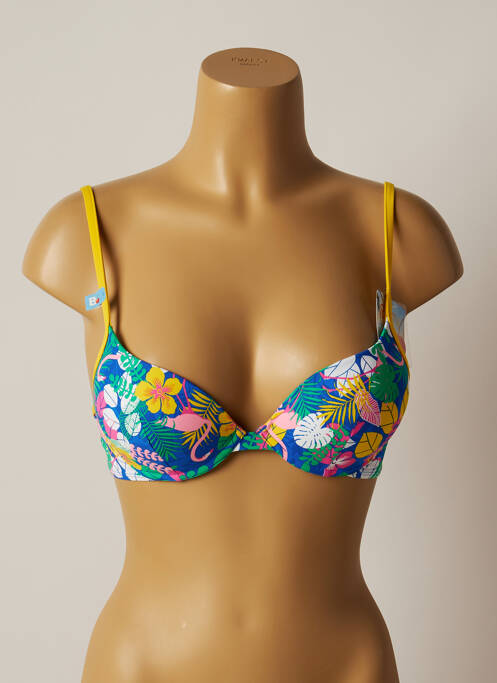 Sutien de costum de baie galben CHERRY BEACH femeie